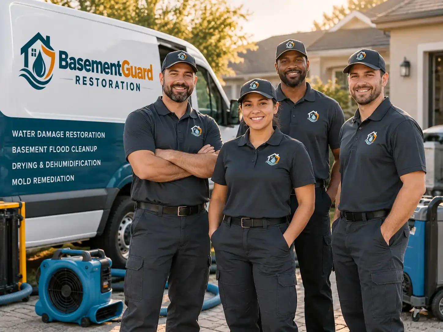 Basement Water Damage Restoration company in Harwood, MD
